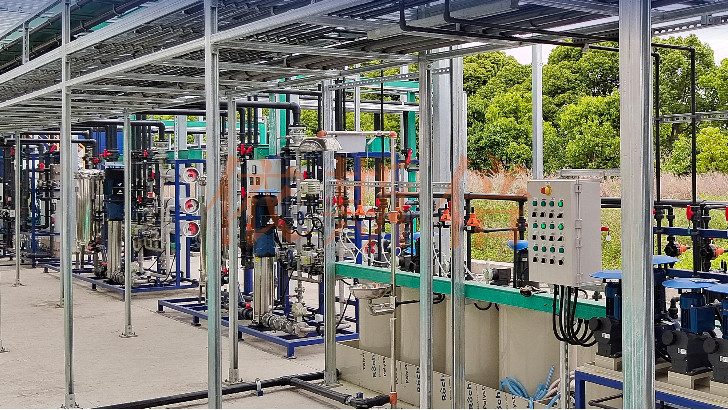 電鍍脫脂除油廢水處理回用工藝