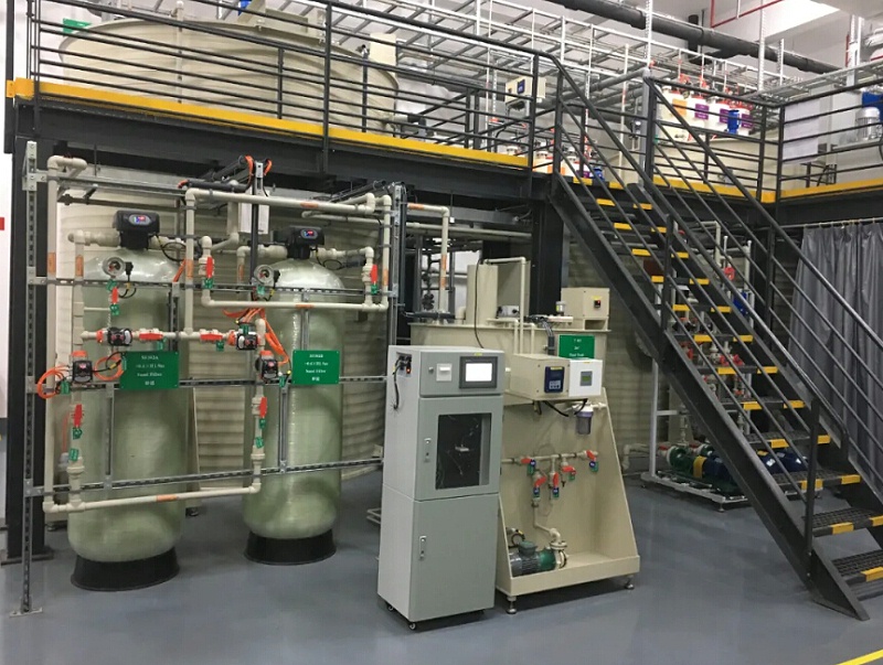 博世汽車廢水處理工程現場