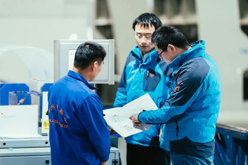 高溫下的環保人