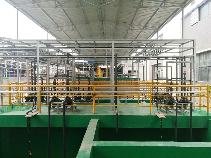 日處理量1000噸電鍍廢水處理工藝設計