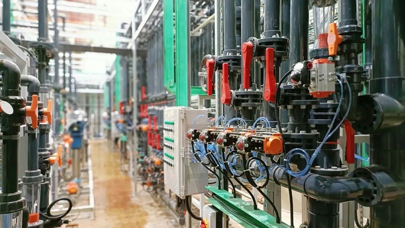 廢水處理零排放工程項(xiàng)目現(xiàn)場